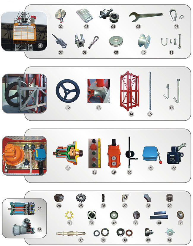 Solar Energy Warning Lights for Tower Crane Parts