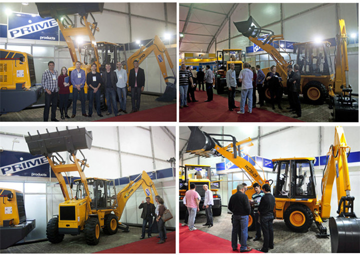 Mechanical 7 Ton Backhoe Loader Equipment with Hydraulic Hammer