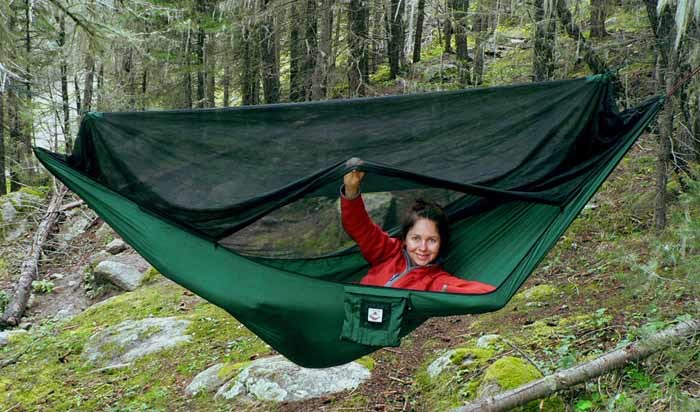 Insects Free Bug Net Mesh Hiking Traveller Hammock