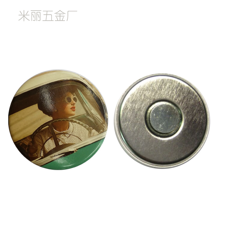 Custom Home Decoration Button Badge Refrigeratr Magnets