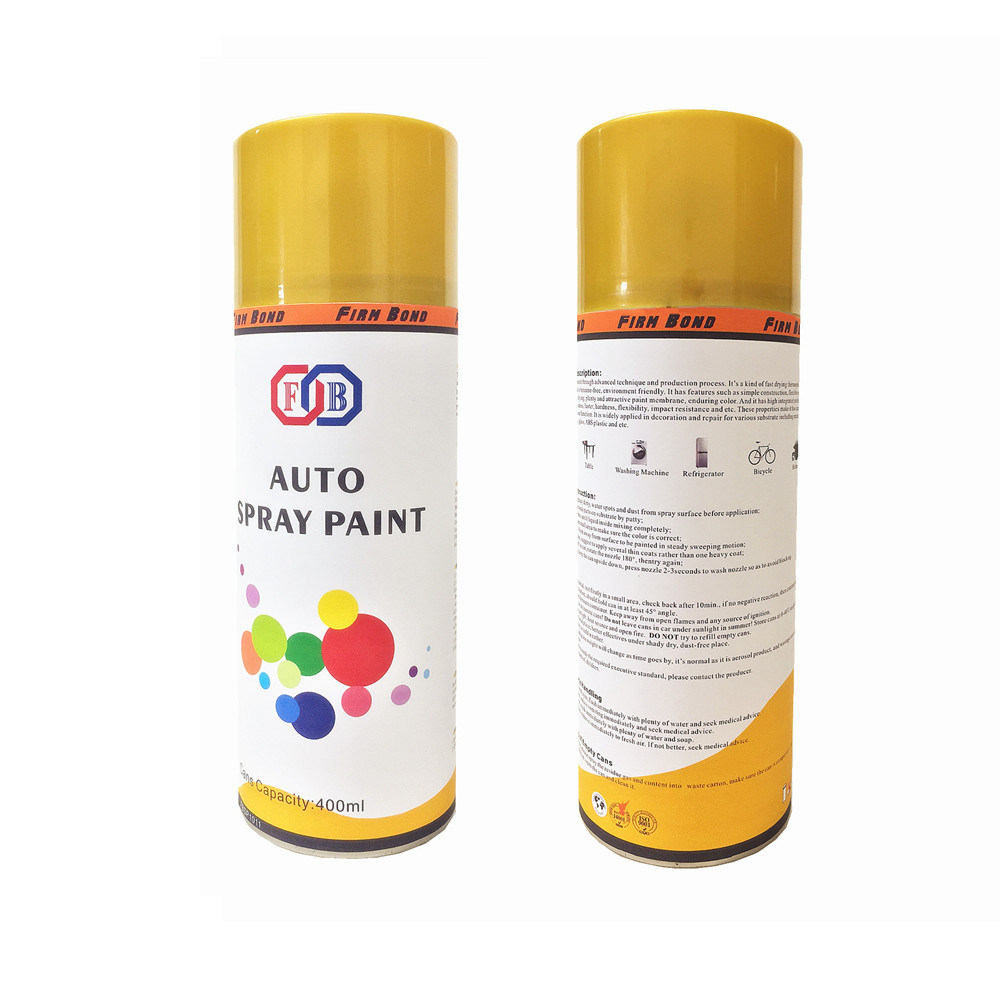 Quick Drying Environmental Friendly Aresol Spray Paint
