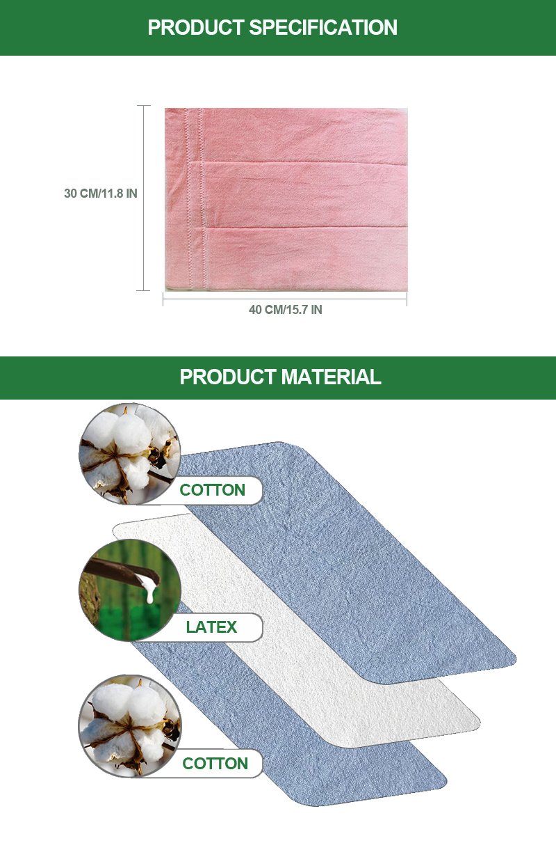 Thick Cotton Natural Latex Hotel Hand Towel