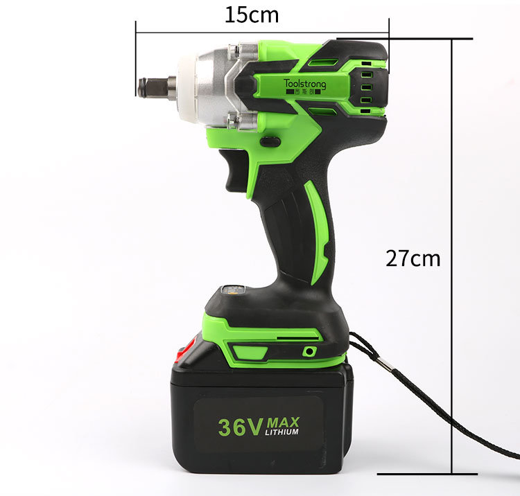 2017 Hot Selling Cordless Brushless Impact Wrench 17/18/19/21/22mm