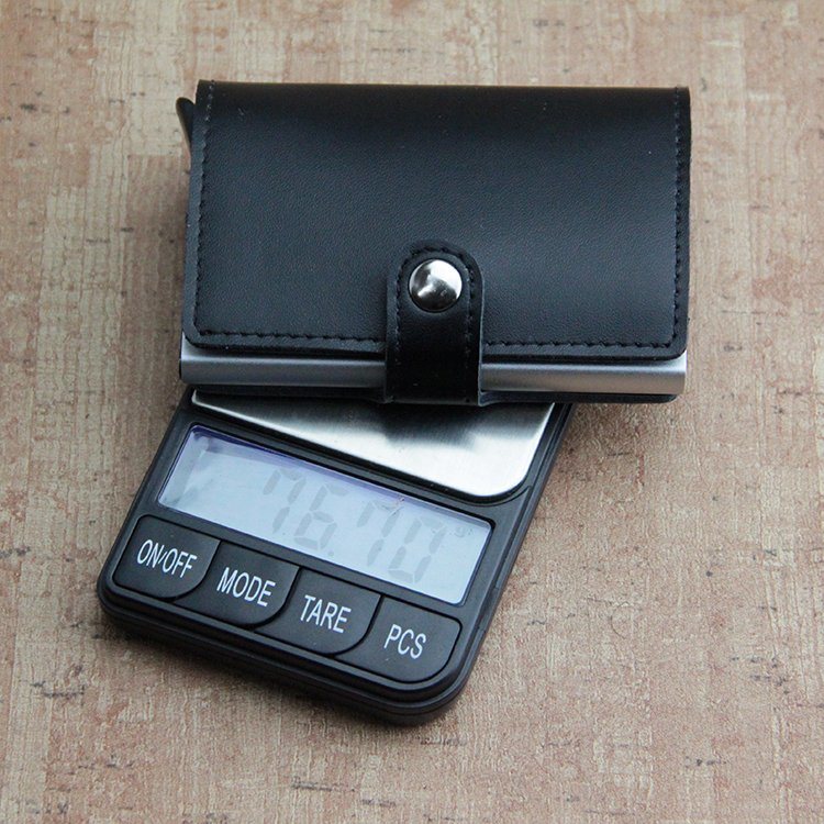 Slim RFID Blocking Credit Card Holder Smart Aluminium Wallet