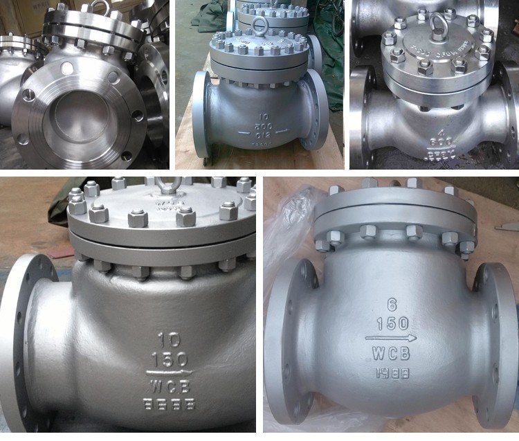 API 6D Casting Steel Wcb/Wcc/Lcb/Lcc Water Check Valve