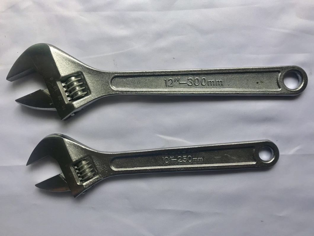 45# Carbon Steel High Quality Adjustable Spanner Wrench