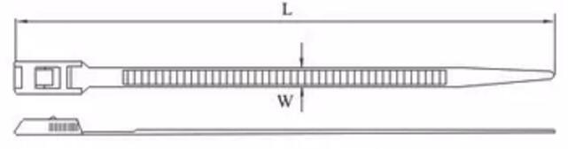 Double Locking Nylon Cable Hose Tie