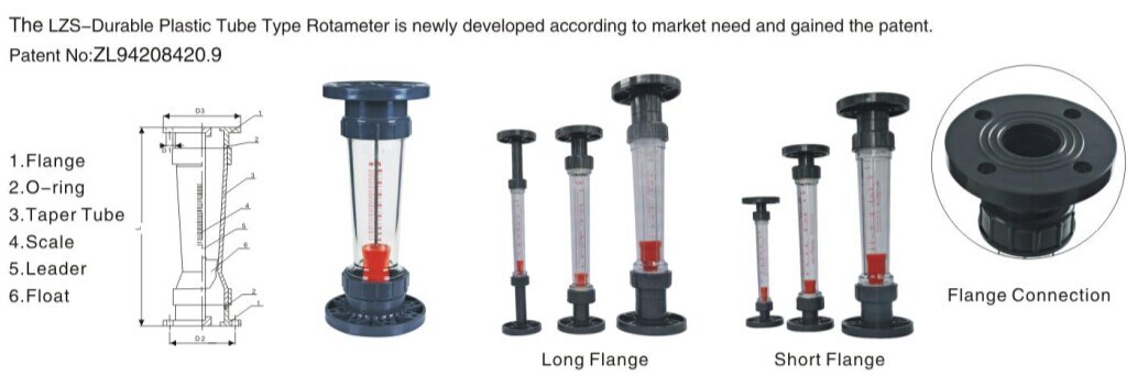 Low Cost Pipeline Mechanical RO Water Flow Meter