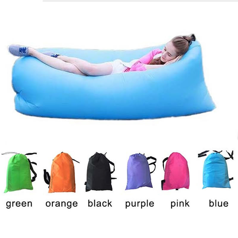 Purple Handout Air Bed for Outdoor