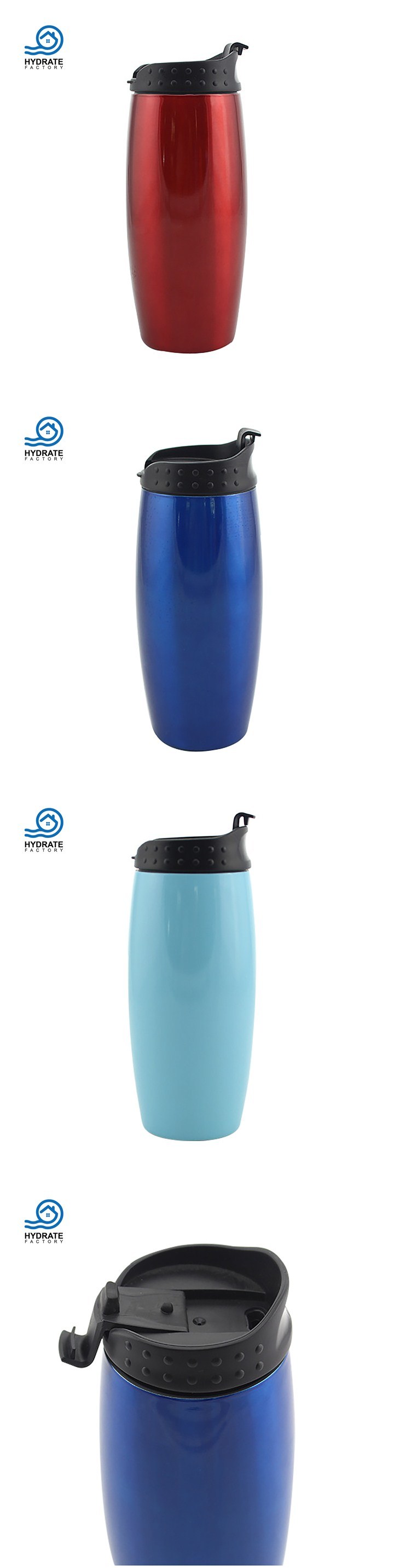 Colorful 18/8 Stainless Steel Insulation Flask Water Bottle Coffee Mug