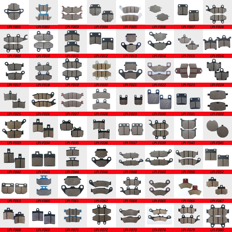 Honda/Suzuki/Kawasaki/Bajaj Motorcycle Parts Disc Brake Plate Brake Pads, Motorcycle Pads