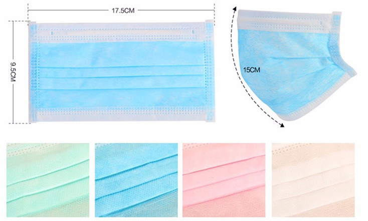 Hospital/Dental/Disposable/Non-Woven Face Mask