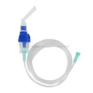 Adult Face Breathing Mask Disposable Nebulizer Mask with Tube