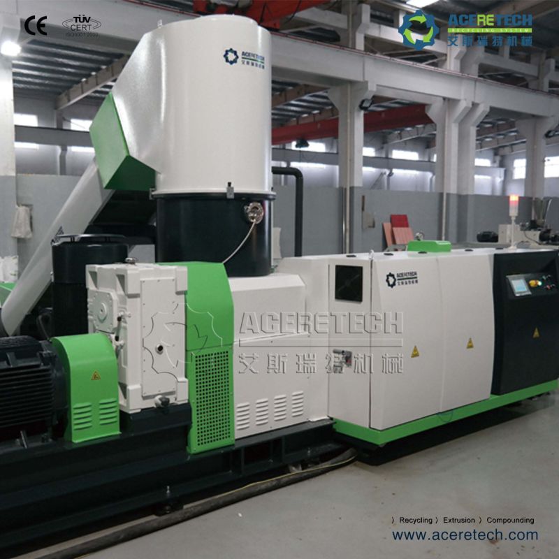 PE PP Film Recycling Machine for Making Recycled Granules Pellets