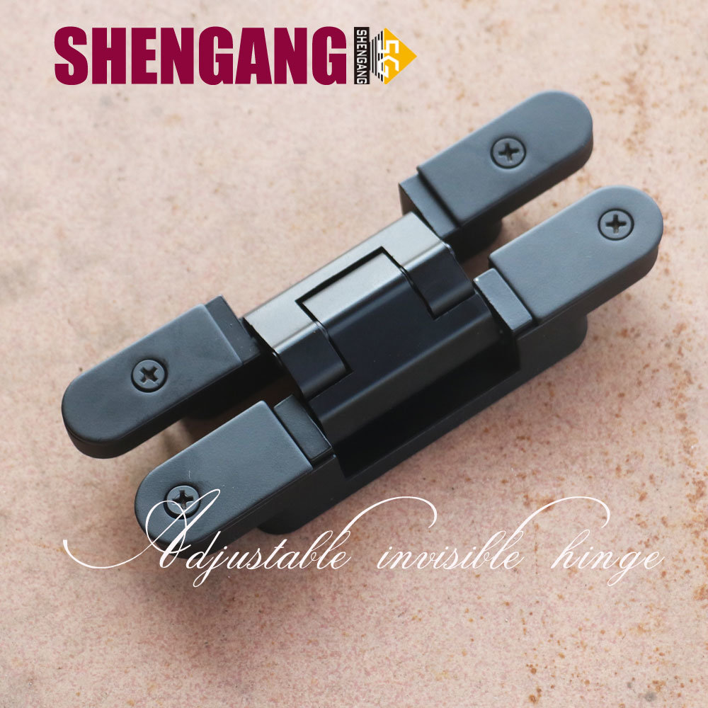 180 Degree Adjustable Hidden Invisible Hinges Adjust Zinc Alloy Concealed Hinge