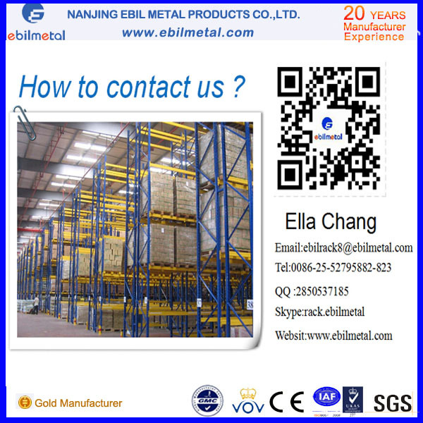 Nanjing High Quality Q235 Heavy Duty Pallet Racking/Shelving