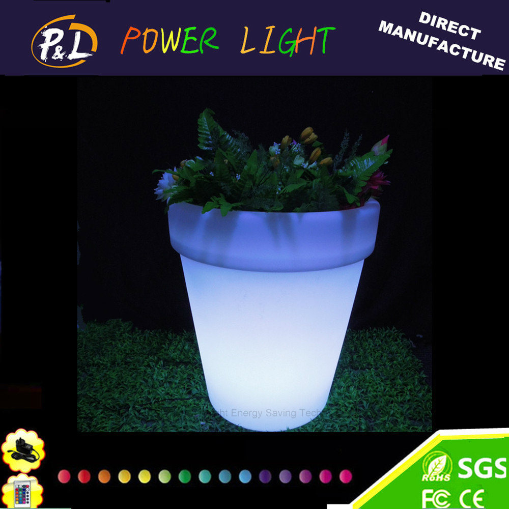 Wedding Event Party Decoration Color Changing LED Flower Pot