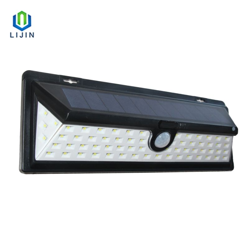 Garden Used Solar Motion Sensor Wall Lamp 66 LED Light