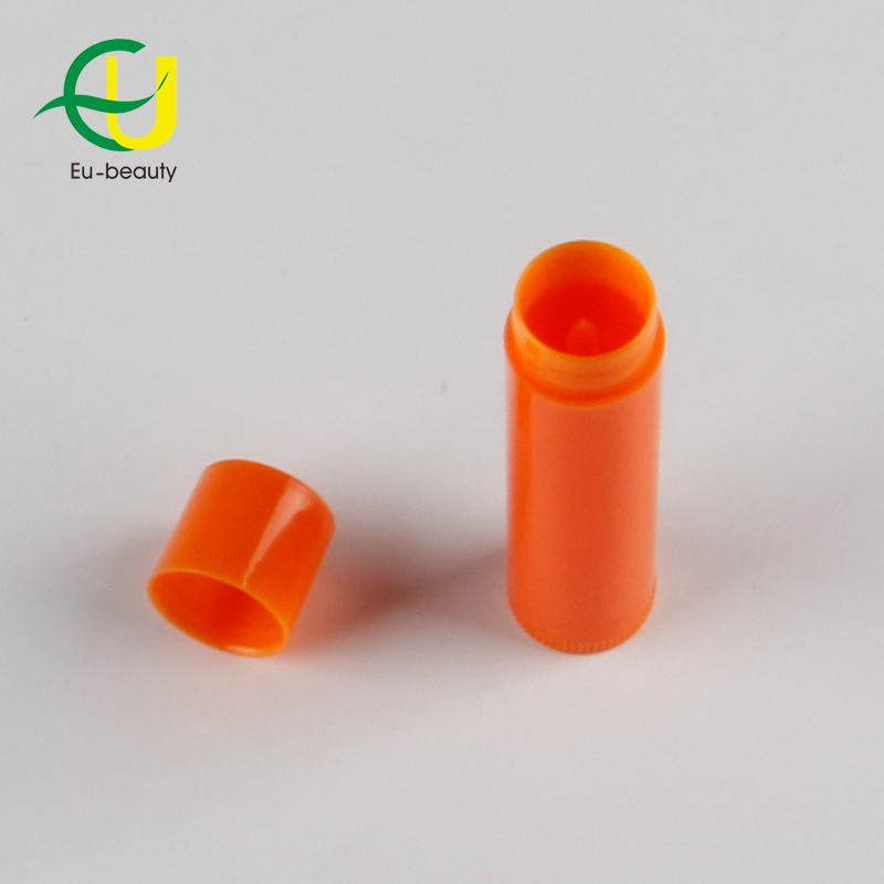 Empty Round Lip Stick Tube Package