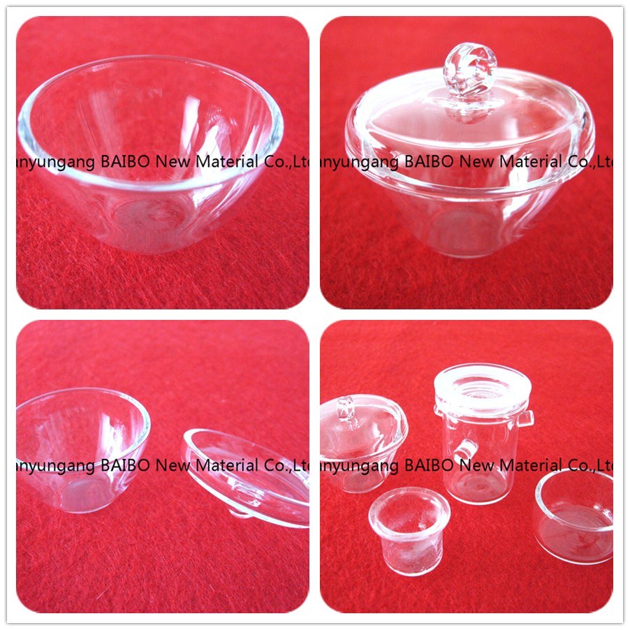 Baibo High Quality Clear Quartz Filter Crucible Used in Lab