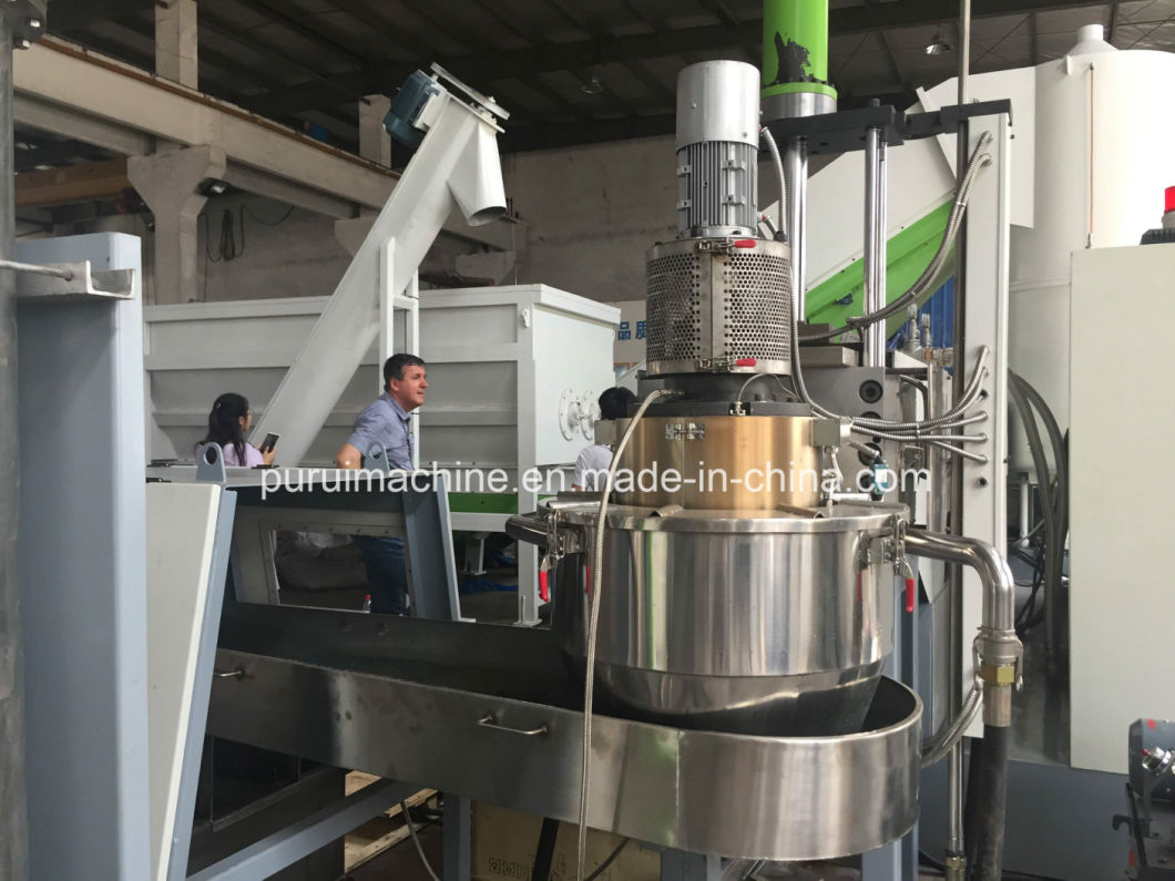 Zhangjiagang Plastic Granulating Machine with Die Face Cutting