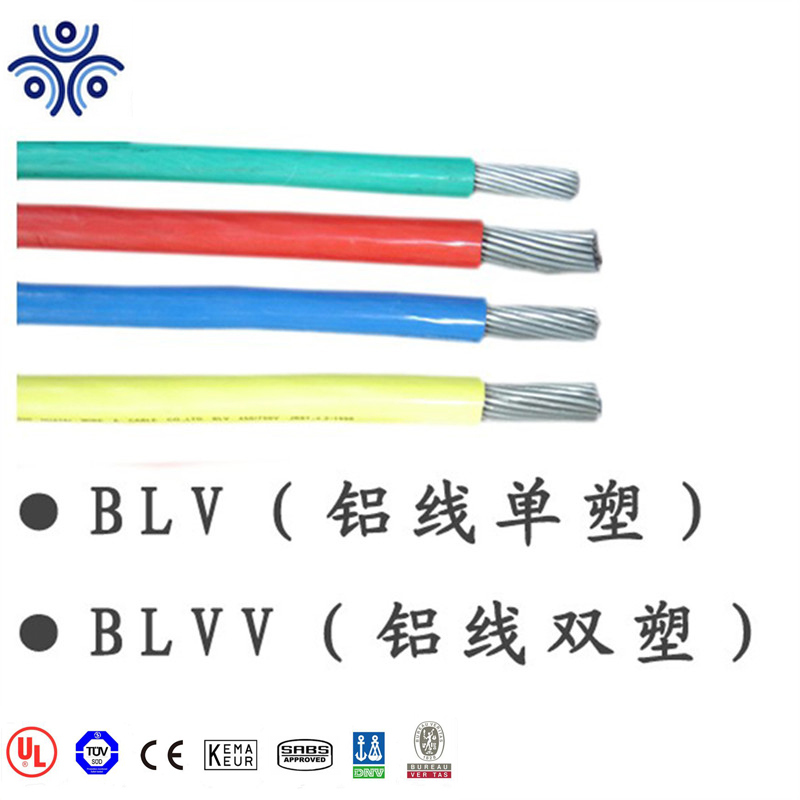 IEC Electric Wire 1.5mm2 2.5mm2 4mm2 6mm2 Copper or Aluminum PVC Insulation 300/500V