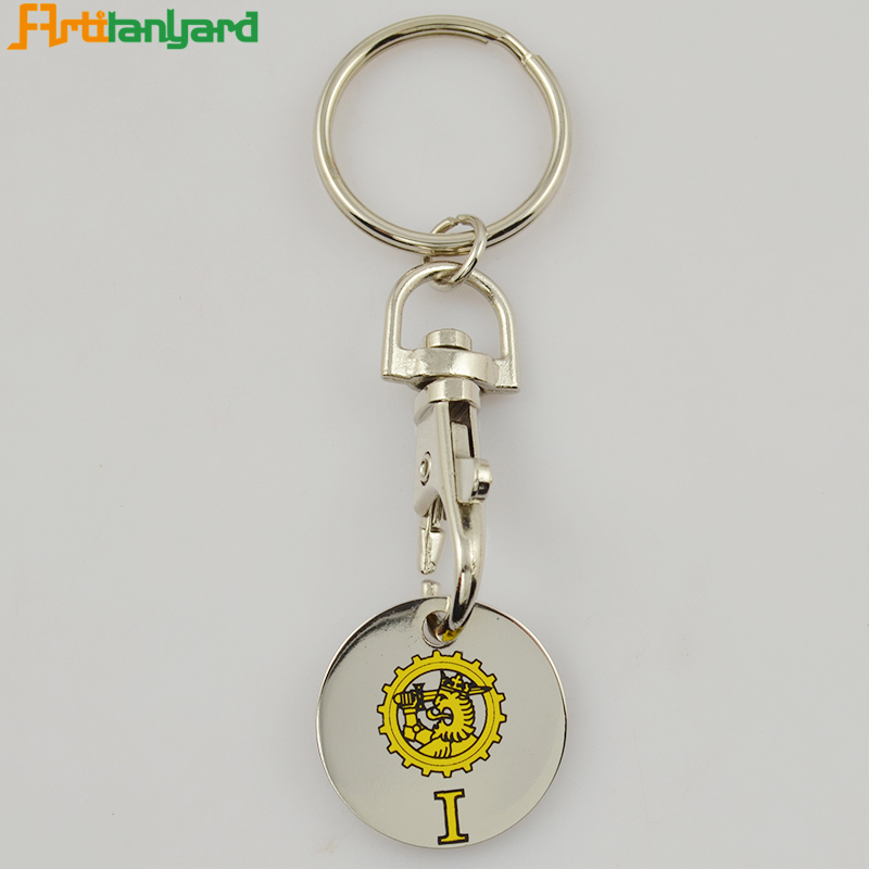 Fashion Trolley Coin with Key Chain