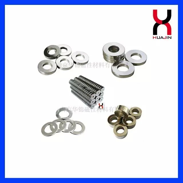 Different Plating Strong Powerful Permanent Neodymium Ring Magnet for Speaker