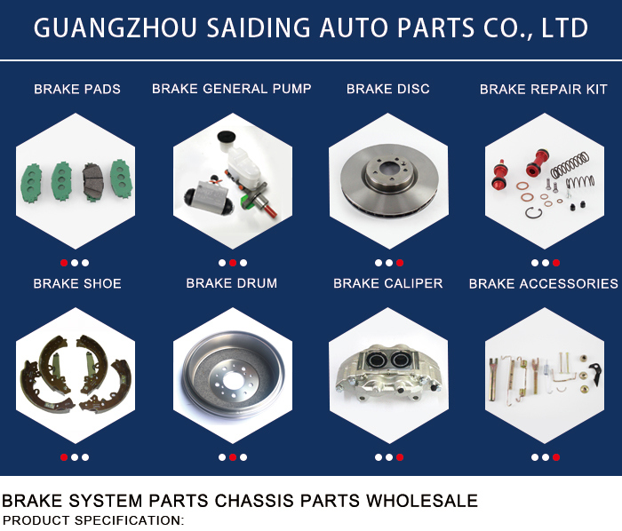 Automobile Brake Disc Rotor for Hyundai Tucson Auto Parts 51712-2e300