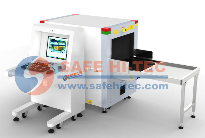 SA6040B X Ray Baggage Scanner, X-ray detector Security Inspection Machine Manufacturer