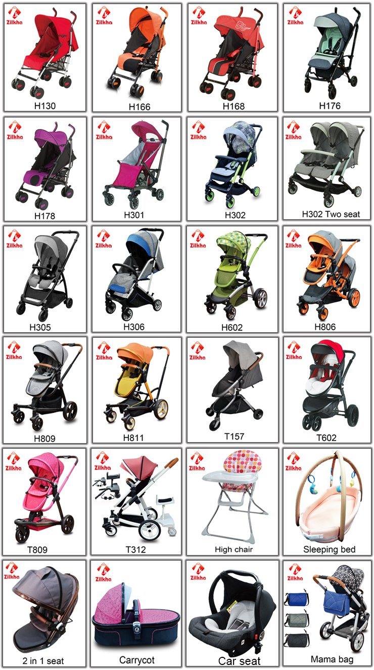 En1888 Luxury Aluminum Baby Stroller with Good Quality