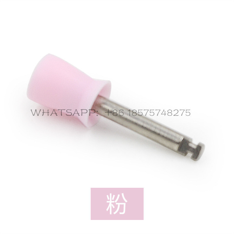 Disposable Rubber Prophy Cup Polish Brush for Dental Use