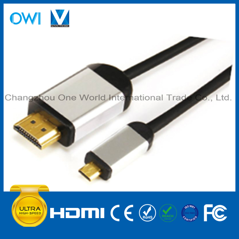 HDMI 19pin Plug-Micro HDMI Cable
