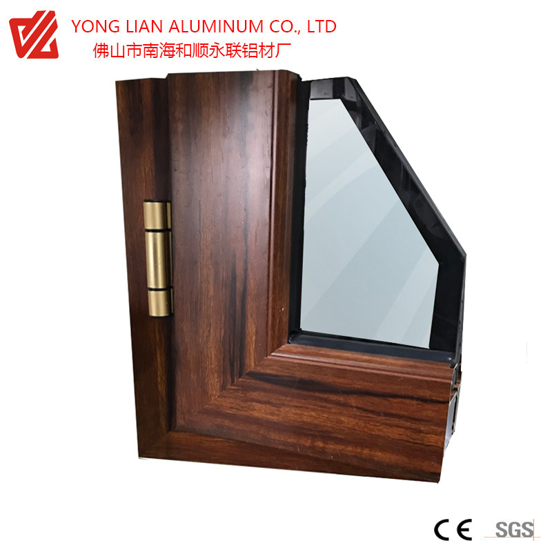 Aluminum Profile of Horizontally Sliding Window with Thermal-Break Performance Aluminum Extrusion Profile