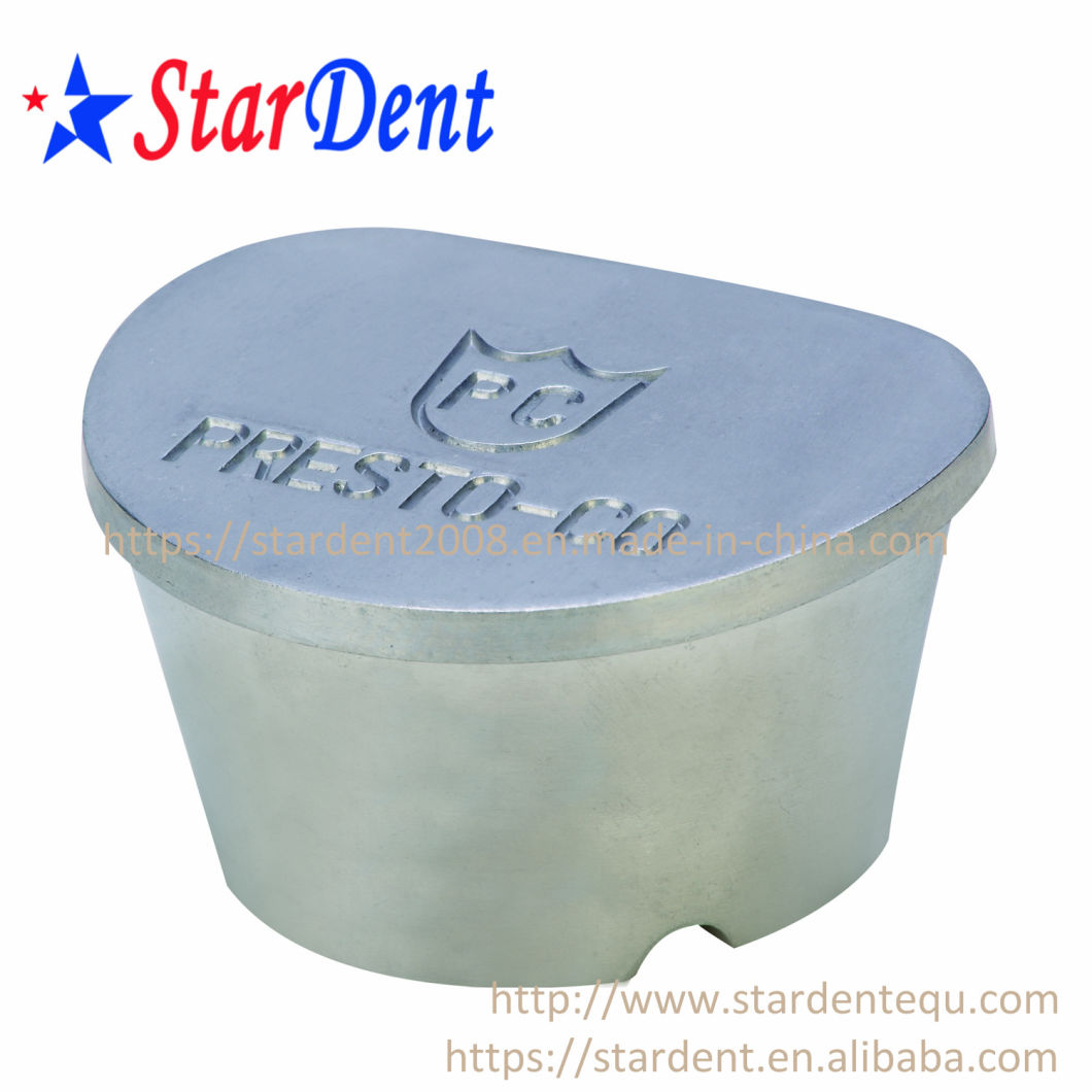 Dental Lab Equipment Aluminum Flat Bottom Duplicating Flasks