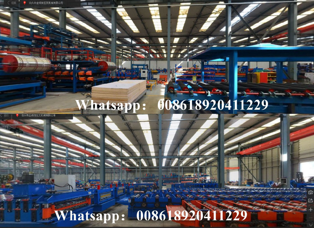 Haixing Iron Panel Curve Roof Roll Forming Machine