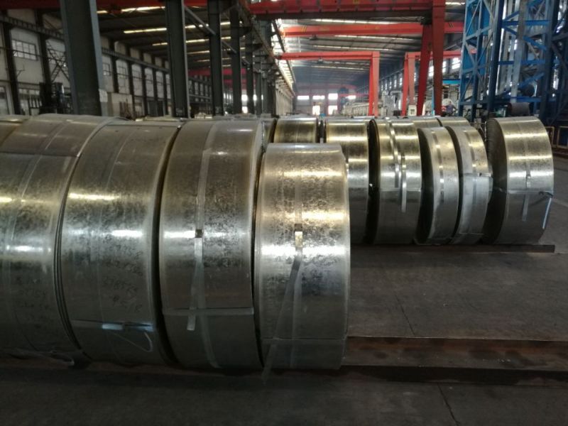 Q235 0.13-5.0mm Thickness Galvanized Steel Coils and Strips