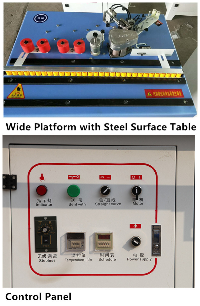 Manual Curve Linear & Linear Edge Banding Machine Woodworking Tool