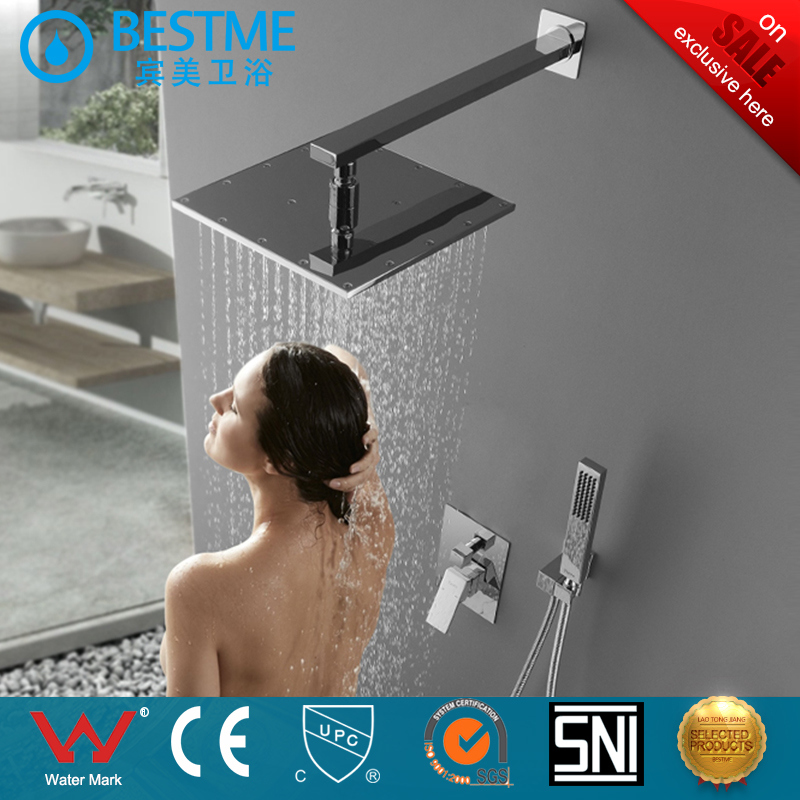Built- in Wall Bathroom Shower with ABS Shower Head Bf-6013