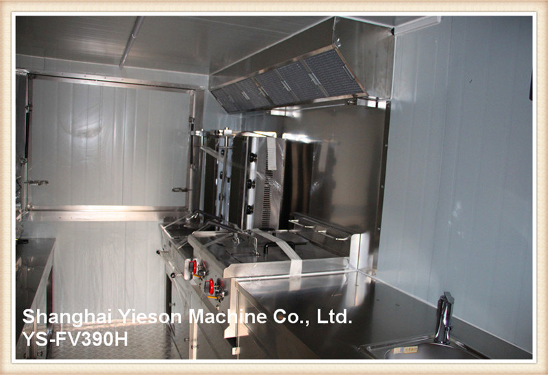 Ys-Fv390h High Quality Food Vans for Sale Catering Trailers for Sale