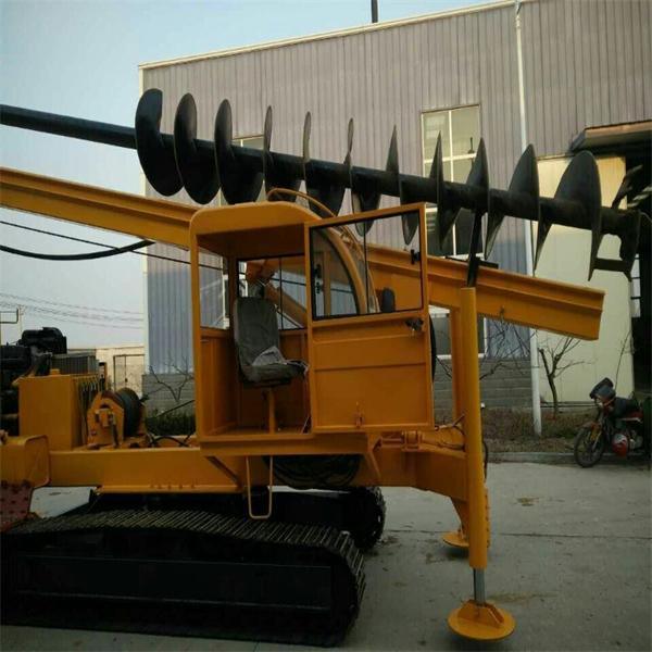 Solar Plant Screw Pile Driver