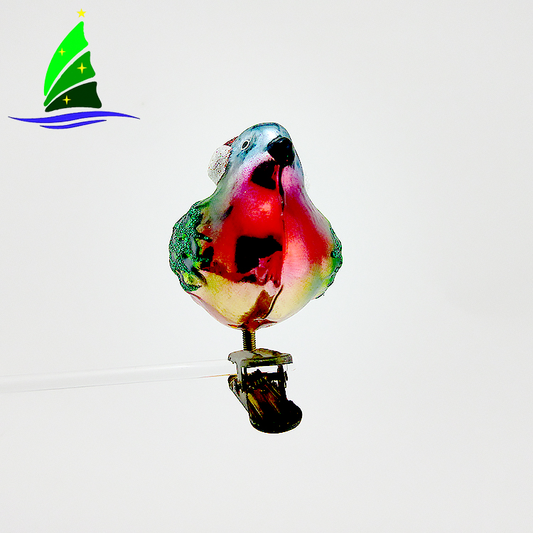 Clip-on Decoration Art Glass Ornament Clip-on Decoration Art Glass Ornament