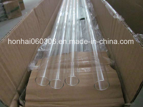 Clear Soda Lime Glass Tube, Fluorescent Lamp Tube