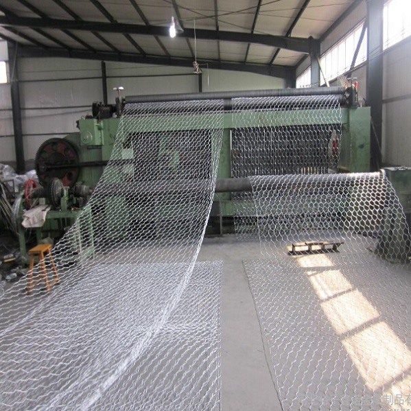 CNC 4300mm Width Reverse Twist Gabion Hexagonal Wire Netting Machine