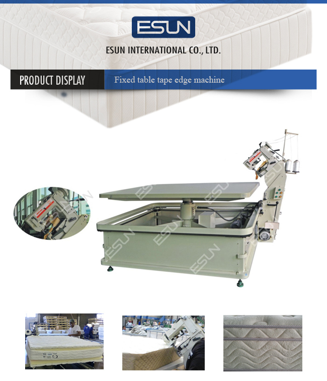 Efb Fixed Mattress Table Tape Edge Machine