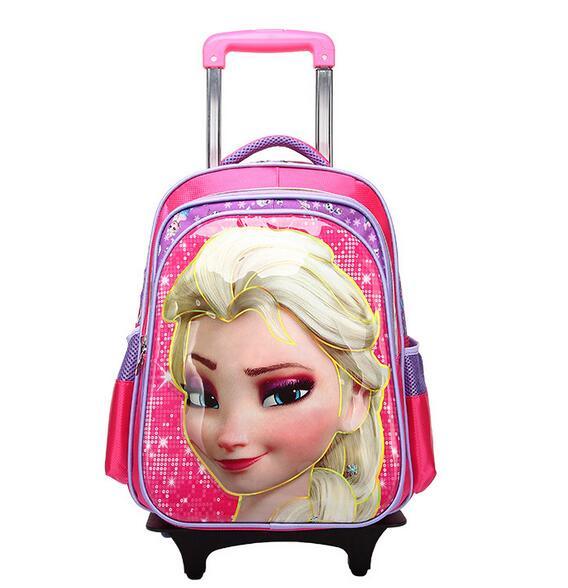 3D5d6d Three Wheels Trolley Child Children Student School Bag (CY5894)