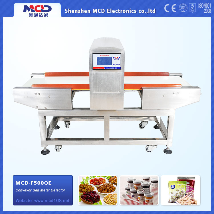 High Sensitivity Dual-Detection Food Metal Detector Mcd-F500fqe