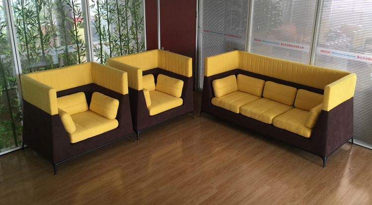 Soft Modern Design Fabric Combination Sofa in Foshan