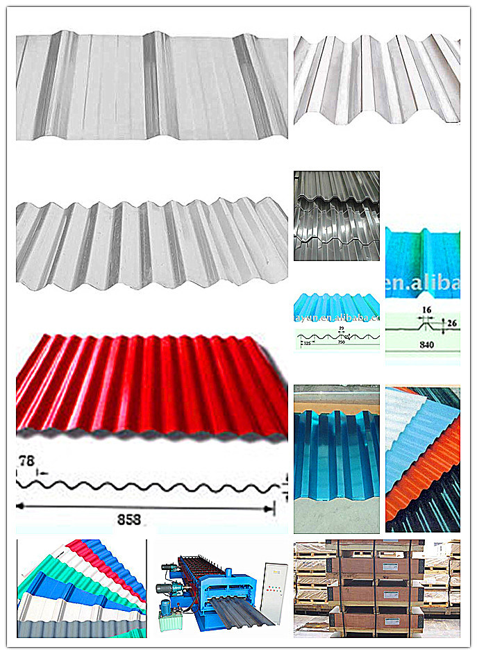 Aluminium Corrugated Sheet for Roofing. Alumnium Roofing Sheet (1100/8011)