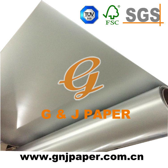 Hologram Transfer Silver Gold Metallized Paper Grey Back for Packaging